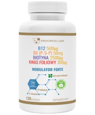 MODULATOR FORTE <br>PRODUKT WEGAŃSKI<br> 120 KAPSUŁEK