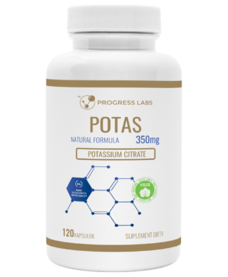 POTAS <BR> CYTRYNIAN 350 mg <BR> PRODUKT WEGAŃSKI <BR> 120 KAPSUŁEK