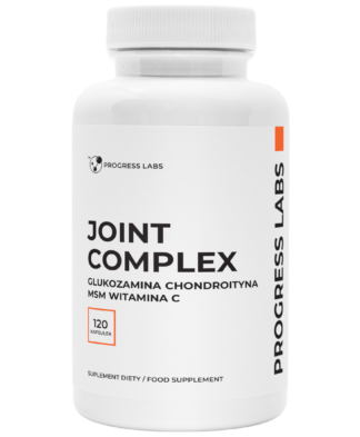 JOINT COMPLEX <br>GLUKOZAMINA <br>CHONDROITYNA <br>MSM WITAMINA C <br>120 KAPSUŁEK