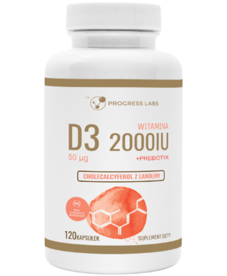 WITAMINA D3 FORTE <br> 2000 IU 50 µg <br> 120 KAPSUŁEK