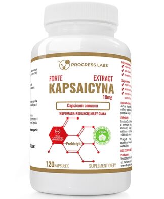 Kapsaicyna Forte Extract + Prebiotyk Produkt Vege 120 Kapsułek