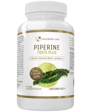 PIPERYNA FORTE PLUS <br> SPALACZ TŁUSZCZU 8w1<br>PRODUKT WEGAŃSKI<BR>120 KAPSUŁEK
