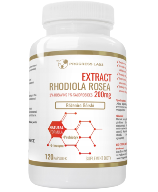 RHODIOLA ROSEA <BR>RÓŻENIEC GÓRSKI<br> EKSTRAKT 200 mg 5:1 <BR>120 KAPSUŁEK
