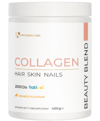 COLLAGEN BEAUTY BLEND <br>HAIR SKIN NAILS <br>OPAKOWANIE: 400 g